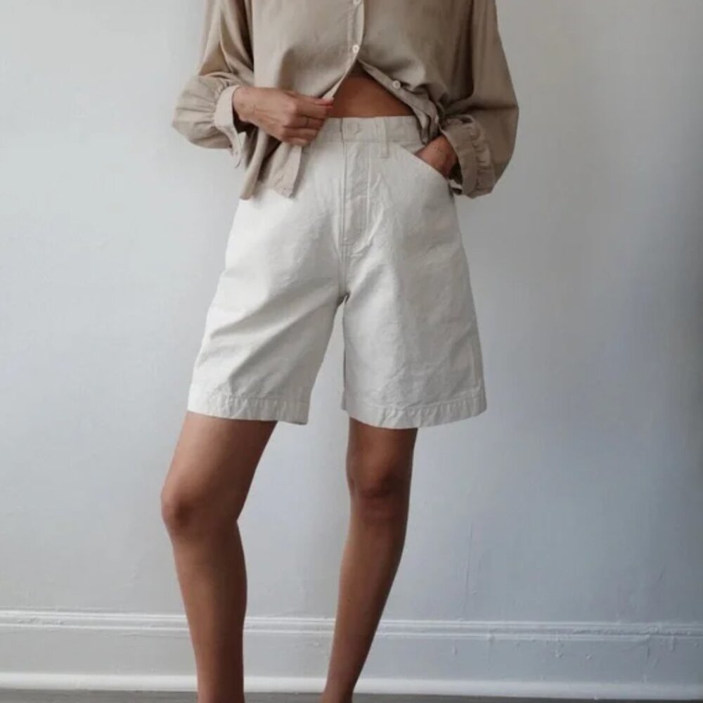 Roam Vintage Townes Shorts - Bone
